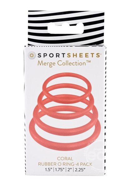 SPORTSHEETS RUBBER O RING 4PK