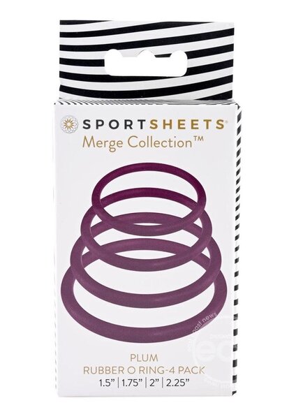 SPORTSHEETS RUBBER O RING 4PK