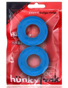 HUNKY JUNK HUNKYJUNK STIFFY BULGE COCKRING 2 PK
