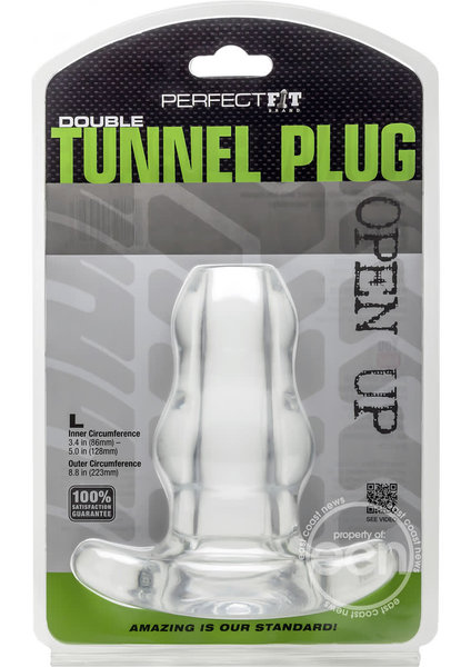 Perfect Fit PERFECT FIT DOUBLE TUNNEL PLUG LG