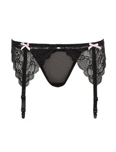 Barely Bare BARELY BARE GARTERS BOWS & PANTY ONE SIZE