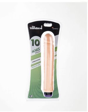 IGNITE THE STANDARD VIBRATING DONG RED CAP 10"