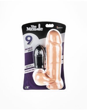 SI NOVELTIES THICK BALLS SUCTION 9"