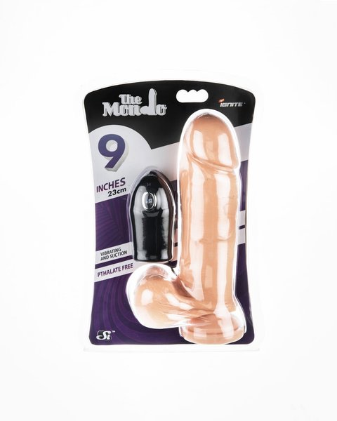 SI NOVELTIES THICK BALLS SUCTION 9"