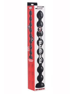 XR Brands HOSED 2 BEADED 2" ANAL HOSE 19"