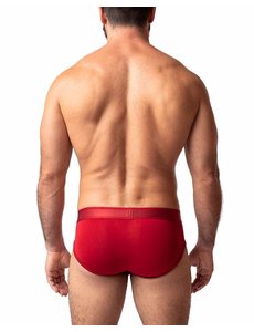NASTY PIG NASTY BRIEF ALLOY BRIEF RED SMALL