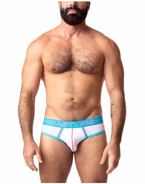 NASTY PIG NASTY PIG BLUR BRIEF WHITE