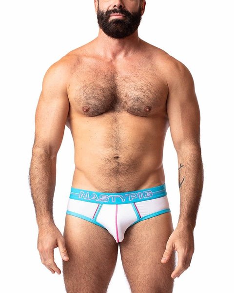 NASTY PIG NASTY PIG BLUR BRIEF WHITE