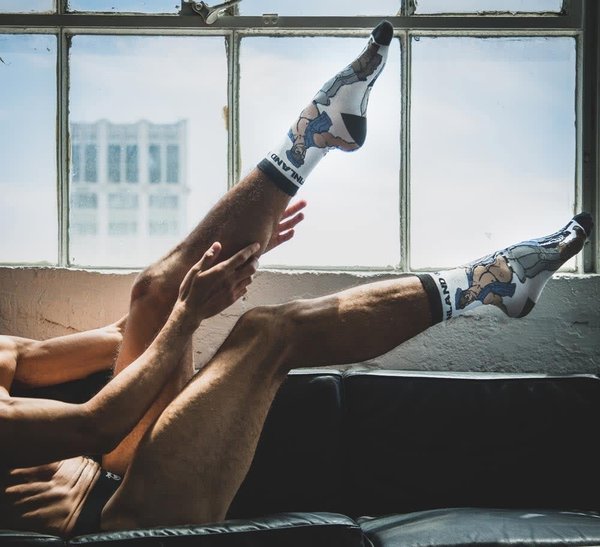 GUMBALL POODLE GUMBALL POODLE TOM OF FINLAND DENIM TRIO SOCKS