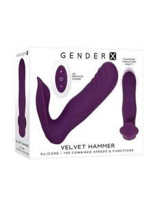 EVOLVED NOVELTIES GENDER X VELVET HAMMER