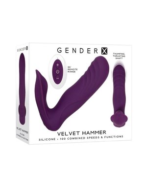 EVOLVED NOVELTIES GENDER X VELVET HAMMER