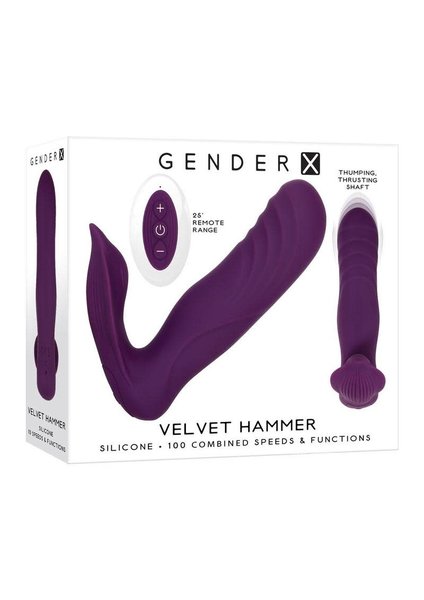 EVOLVED NOVELTIES GENDER X VELVET HAMMER