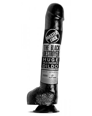 XR Brands MASTER COCK THE BLACK DESTROYER