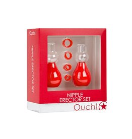 OUCH! OUCH NIPPLE ERECTOR SET RED