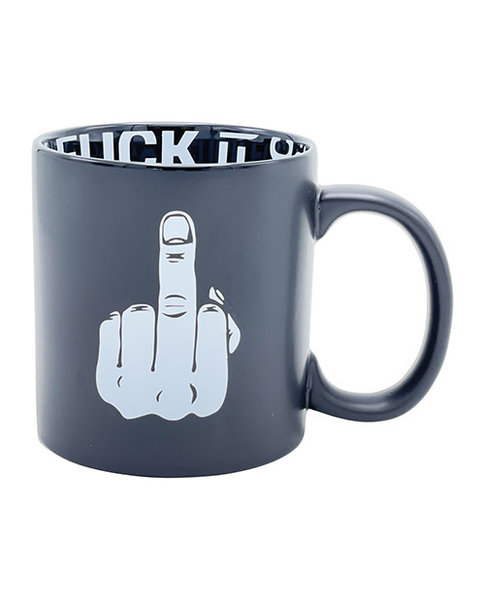 ISLAND DOGS FUCK YOU(MIDDLE FINGER) MUG
