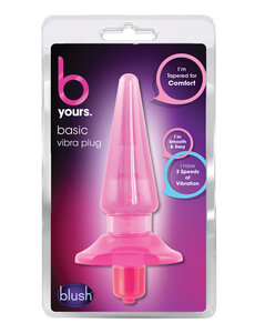 BLUSH NOVELTIES BLUSH B YOURS BASIC VIBRATING PLUG