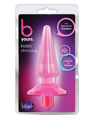 BLUSH NOVELTIES BLUSH B YOURS BASIC VIBRATING PLUG