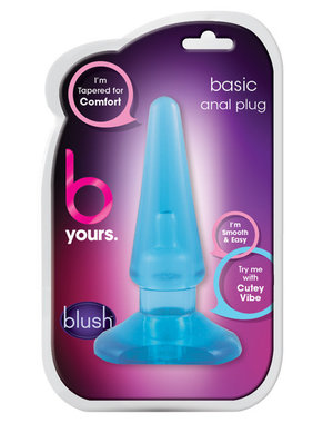 BLUSH NOVELTIES BLUSH B YOURS BASIC ANAL PLUG