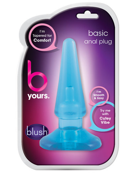 BLUSH NOVELTIES BLUSH B YOURS BASIC ANAL PLUG