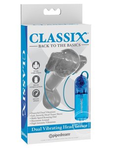 PIPEDREAM PRODUCTS CLASSIX DUAL VIBRATING HEAD TEASER