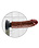 PIPEDREAM PRODUCTS KING COCK BROWN 8"