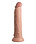 PIPEDREAM PRODUCTS KING COCK ELITE 9" SILICONE DUAL DENSITY VIBRATING