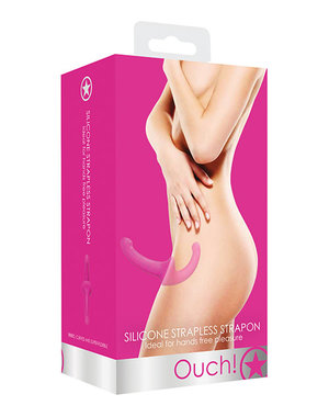 OUCH! OUCH! SILICONE STRAPLESS STRAP, PINK