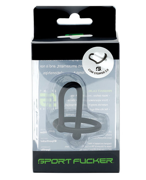 SPORT FUCKER SPORT FUCKER CUM STOPPER 2.0, BLACK