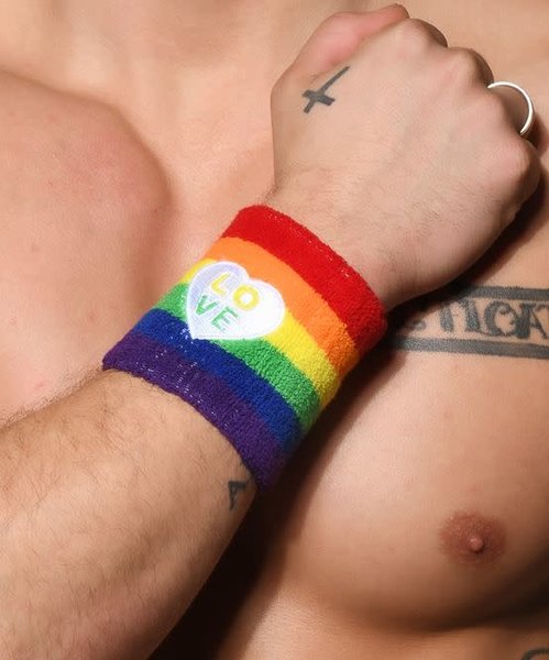 ANDREW CHRISTIAN ANDREW CHRISTIAN PRIDE WRISTBAND