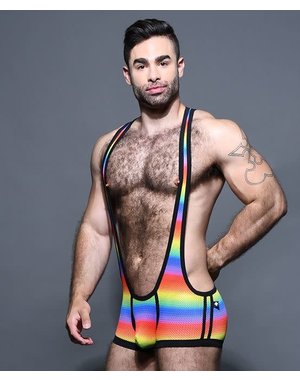 ANDREW CHRISTIAN ANDREW CHRISTIAN PRIDE MESH SINGLET W/ ALMOST NAKED