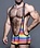 ANDREW CHRISTIAN ANDREW CHRISTIAN PRIDE MESH SINGLET W/ ALMOST NAKED