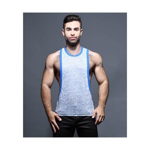 ANDREW CHRISTIAN ANDREW CHRISTIAN ATHLETIC BURNOUT GYM TANK