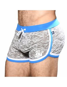 ANDREW CHRISTIAN ANDREW CHRISTIAN ATHLETIC BURNOUT JOGGER SHORTS