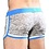 ANDREW CHRISTIAN ANDREW CHRISTIAN ATHLETIC BURNOUT JOGGER SHORTS