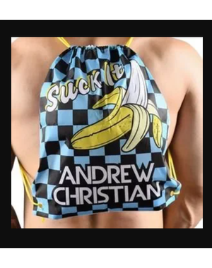 ANDREW CHRISTIAN ANDREW CHRISTIAN SUCK IT (BANANA) BACKPACK