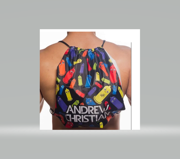 ANDREW CHRISTIAN ANDREW CHRISTIAN RAINBOW CONDOM BACKPACK