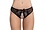 MAPALE MAPALE 115 CROTCHLESS PANTY BLACK