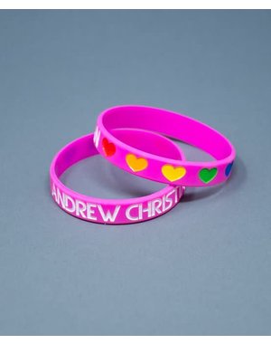ANDREW CHRISTIAN ANDREW CHRISTIAN PRIDE LOVE WRISTBAND