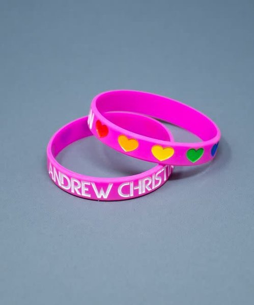 ANDREW CHRISTIAN ANDREW CHRISTIAN PRIDE LOVE WRISTBAND