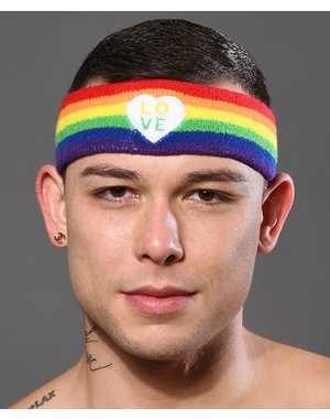 ANDREW CHRISTIAN ANDREW CHRISTIAN PRIDE LOVE HEADBAND