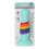 IMMENSE PLEASURE PRODUCTS BUTT PLUG WITH SUCTION CUP RAINBOW & LIGHT BLUE