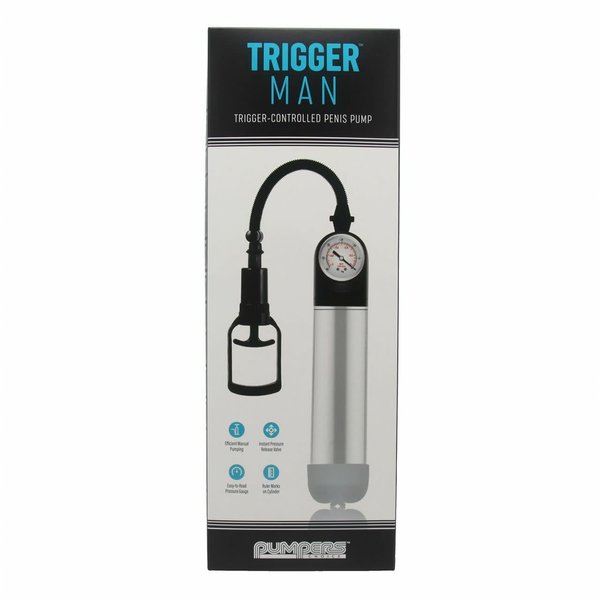IMMENSE PLEASURE PRODUCTS TRIGGER MAN GAUGED PENIS PUMP