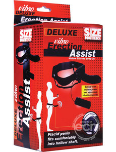 Size Matters SIZE MATTERS VIBRO HOLLOW STRAP ON 6"