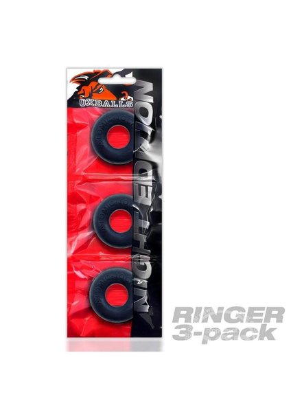 OXBALLS OXBALLS RINGER 3 PK NIGHT LIMITED EDITION