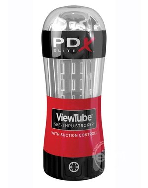 ICON BRANDS PDX ELITE VIEWTUBE STROKER CLEAR