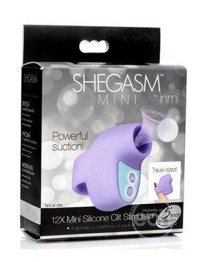 INMI TOYS INMI SHEGASM MINI RECHARGEABLE SILICONE CLITORAL STIMULATOR