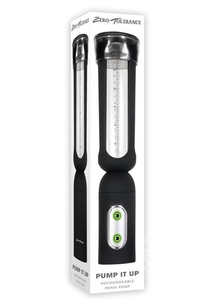 ZERO TOLERANCE ZEREO TOLERANCE PUMP IT UP RECHARGEABLE BLACK/CLEAR