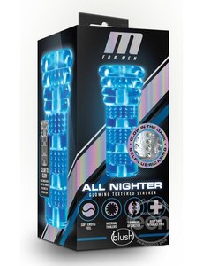 BLUSH NOVELTIES M FOR MEN SOFT AND WET ALL NIGHTER CLEAR