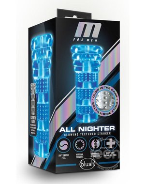 BLUSH NOVELTIES M FOR MEN SOFT AND WET ALL NIGHTER CLEAR