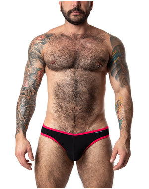 NASTY PIG NASTY PIG PROFILE LOWRISE BRIEF BLK/RED